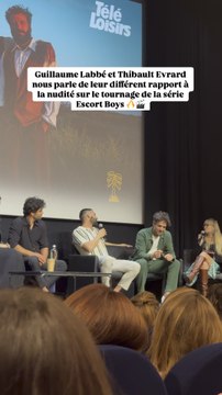 Guillaume Labbé et Thibaut Evrard nous parle de leur rapport à la nudité sur le tournage de la série Escort Boys 🔥🎬
