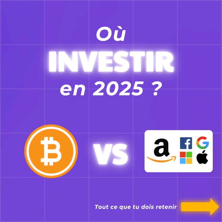 Bitcoin vs Bourse : Le résultat va te surprendre 🤑🔥