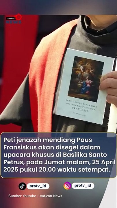 Jadi Utusan Khusus Prabowo, Begini Doa Jokowi untuk Paus Fransiskus di Hadapan Peti Jenazahnya