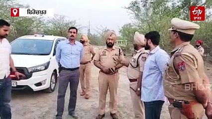 ਫਿਰੋਜ਼ਪੁਰ 'ਚ 3 ਮੁਲਜ਼ਮਾਂ ਦਾ ਐਨਕਾਊਂਟਰ, ਭਾਰੀ ਮਾਤਰਾ 'ਚ ਹਥਿਆਰ ਬਰਾਮਦ