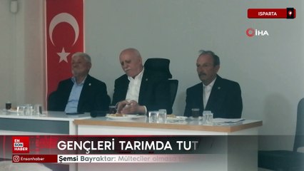 Şemsi Bayraktar: Mülteciler olmasa tarımda işçi bulamayacağız