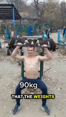 Soviet Strongman Nikolay’s Insane Rusty Gym Workout