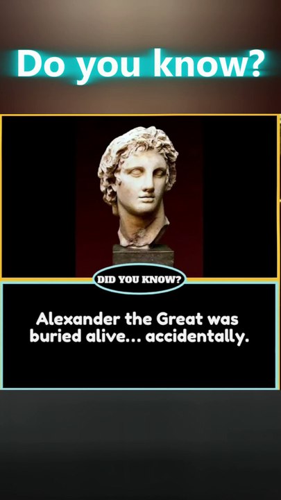 The Truth Behind Alexander the Great’s Burial!