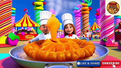 "Giant Jalebi Ki Mazaaydaar Kahani 🍭 | Kids Cartoon | Giant Food Making Animation"