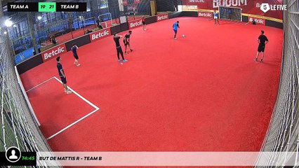But de Mattis R - Team B