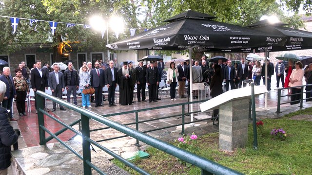 Εκδήλωση προς τιμήν του ήρωα Αθανασίου Διάκου στην ιστορική πλατεία των Κομποτάδων