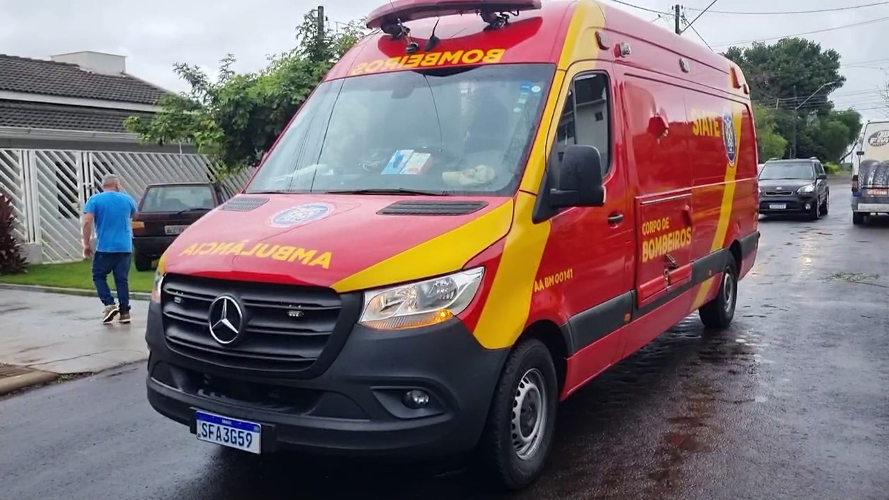Criança de 9 anos com ferimento no crânio é socorrida pelo Siate em Cascavel