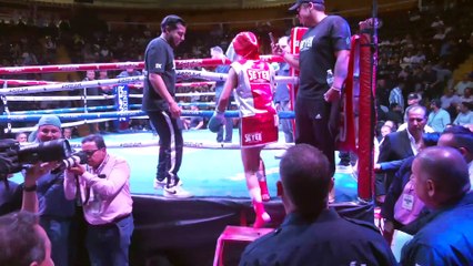 Miguel Ángel 'Piolín' Martínez debuta con triunfo en el boxeo profesional