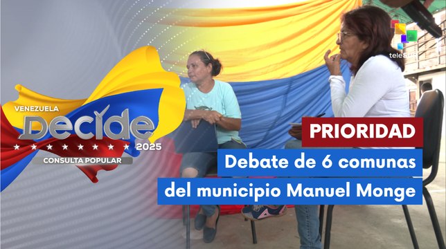 Comunas debaten proyectos prioritarios en la segunda Consulta Popular 2025