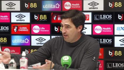 Iraola Reacts to Bournemouth's Dramatic 1-1 Draw with Manchester United ⚽