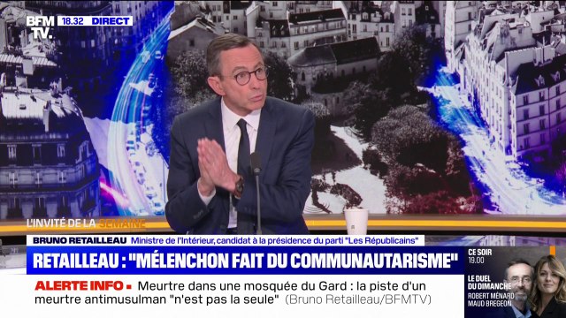 Marche contre l'islamophobie: Bruno Retailleau pointe l'indignité de La France insoumise