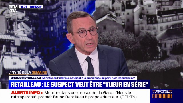 Pour Bruno Retailleau, ministre de l'Intérieur, le mot islamophobie a une connotation idéologique