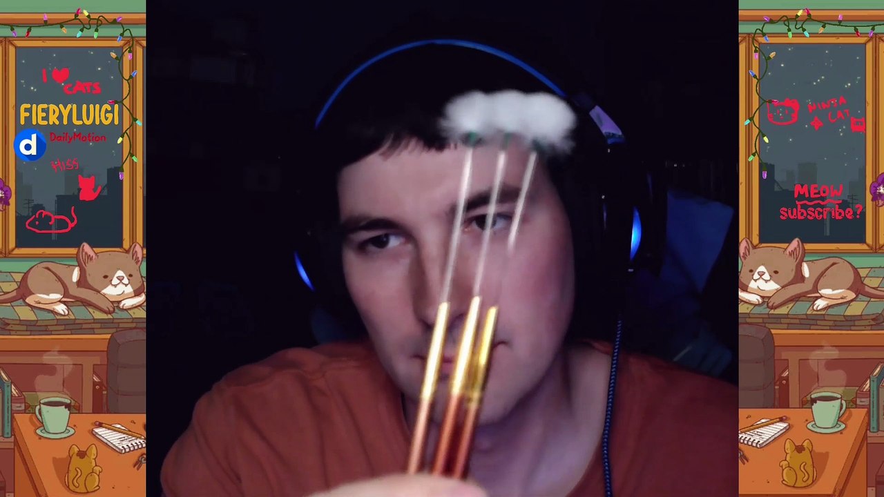 asmr but I get really distracted and mess up your makeup