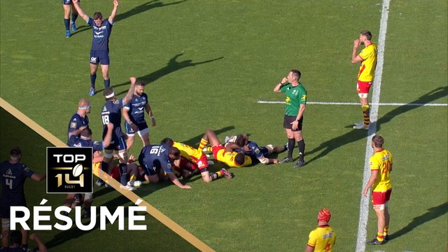 TOP 14 Saison 2024-2025 J22 - Résumé Montpellier Hérault Rugby - USA Perpignan