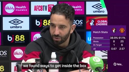 'We lost two points today' - Amorim not satisfied as United snatch late draw at Bournemouth