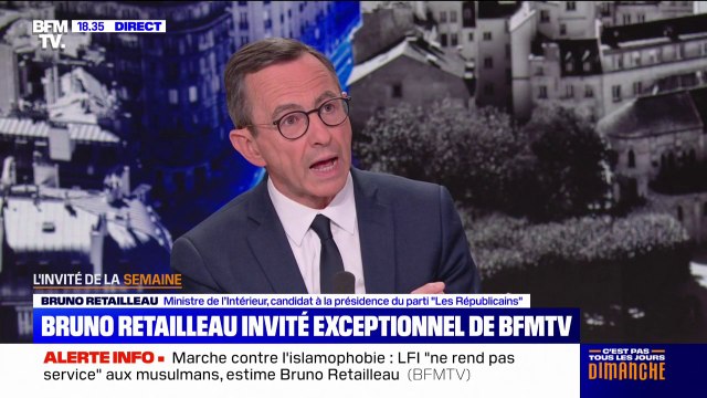 Attaque au couteau à Nantes: Bruno Retailleau, ministre de l'Intérieur, estime que notre société est permissive