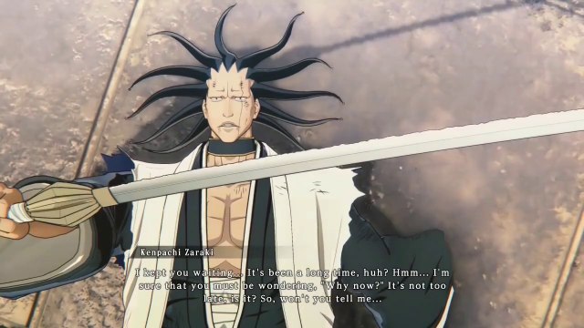 kenpachi zaraki all dialogue/cutscenes/secret story BLEACH Rebirth of Souls