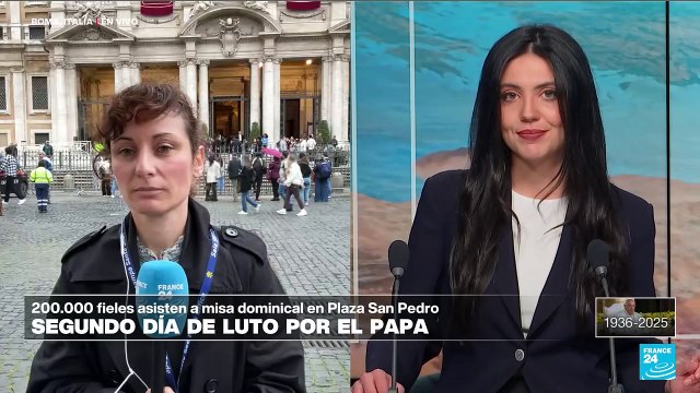 Miles de fieles se acercan a la tumba del papa Francisco en la Basílica de Santa María la Mayor