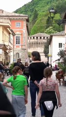 Acquaroli - Questa mattina a Cagli un bell'entusiasmo per "Distinti Salumi" (27.04.25)