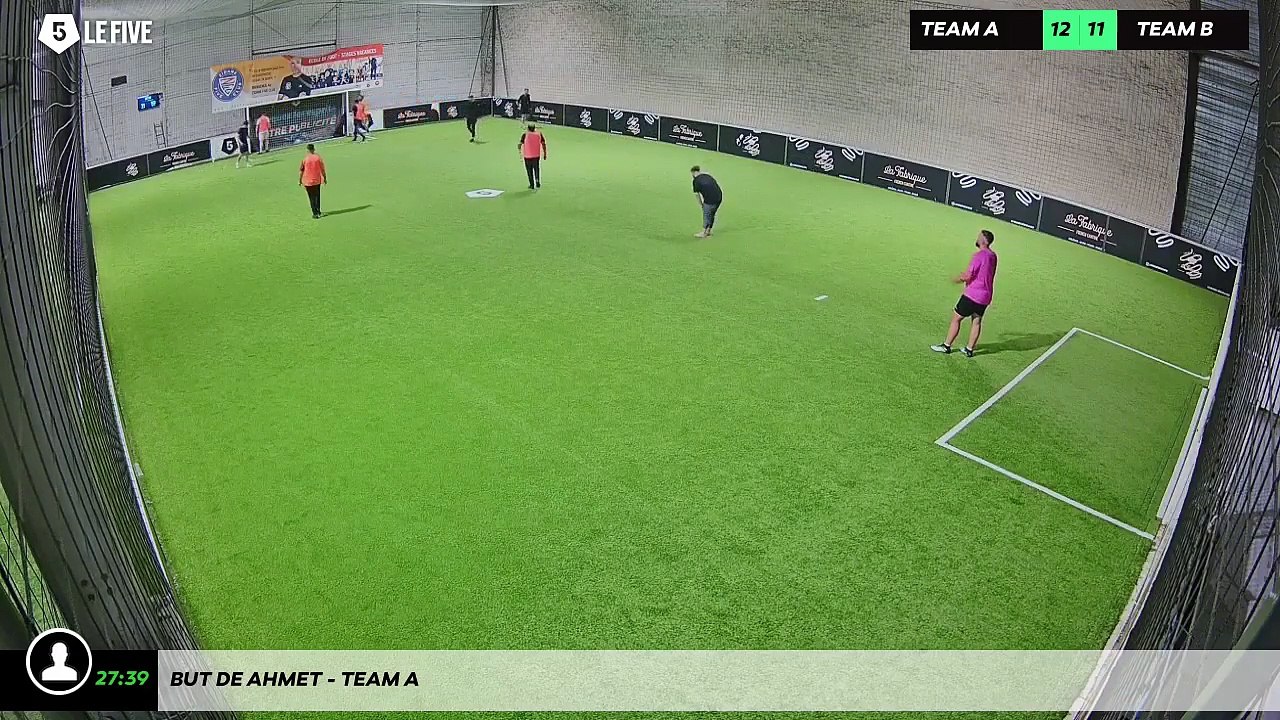 But de Ahmet - Team A