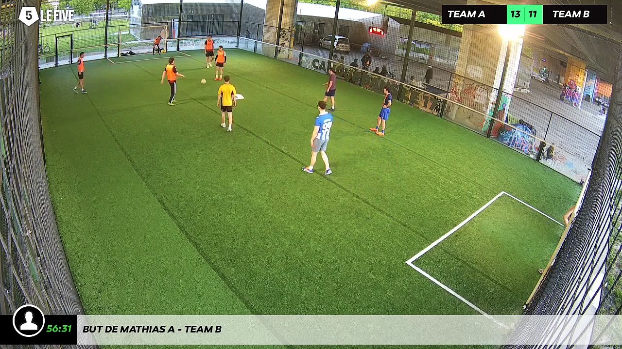 But de Mathias A - Team B