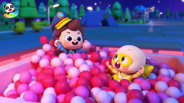 Be Careful When Taking an Escalator _ Kids Safety Tips _ Nursery Rhymes _ Kids Songs _ BabyBus(1080P_HD)