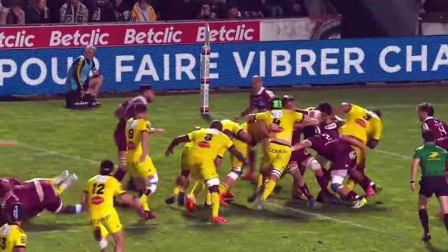 TOP 14 - Essai de Jack NOWELL (SR) - Union Bordeaux-Bègles - Stade Rochelais
