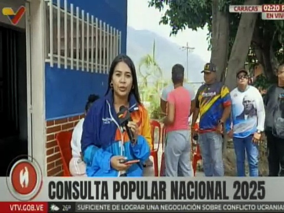 Caracas | Habitantes resaltan masiva participación en la 2da Consulta Nacional desde la pqa. Altagracia