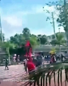 ¡Tensión! Esto es lo que se vivió en los alrededores del Parque independencia durante manifestaciones este domingo 