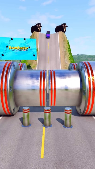 Cars & Gold Log Truck vs Crushers - BeamNG.Drive