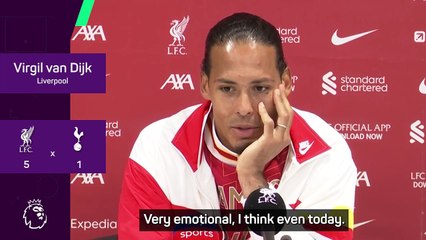 Van Dijk can't wait to lift Premier League trophy after 'emotional' title triumph
