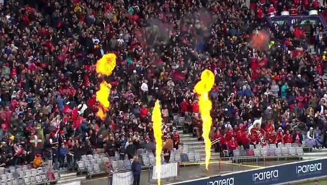 TOP 14 - Essai de Pierre-Louis BARASSI (ST) - Stade Toulousain - Castres Olympique