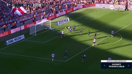 River 2 - 1 Boca | El gol de Driussi