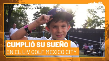 Se cumplió un sueño en el Liv Golf Mexico City