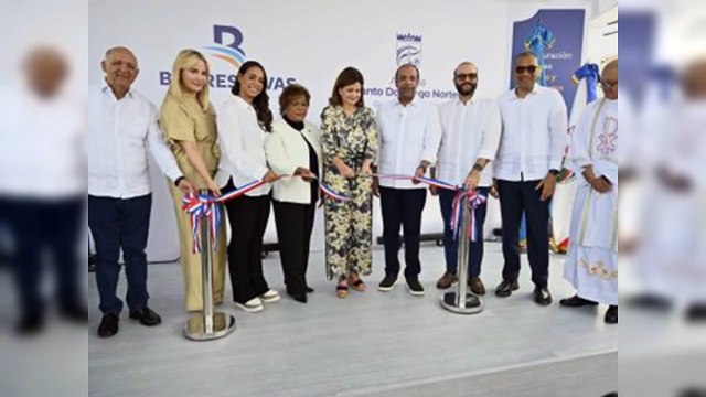 Banreservas apoya remozamiento de parques en Villa Mella