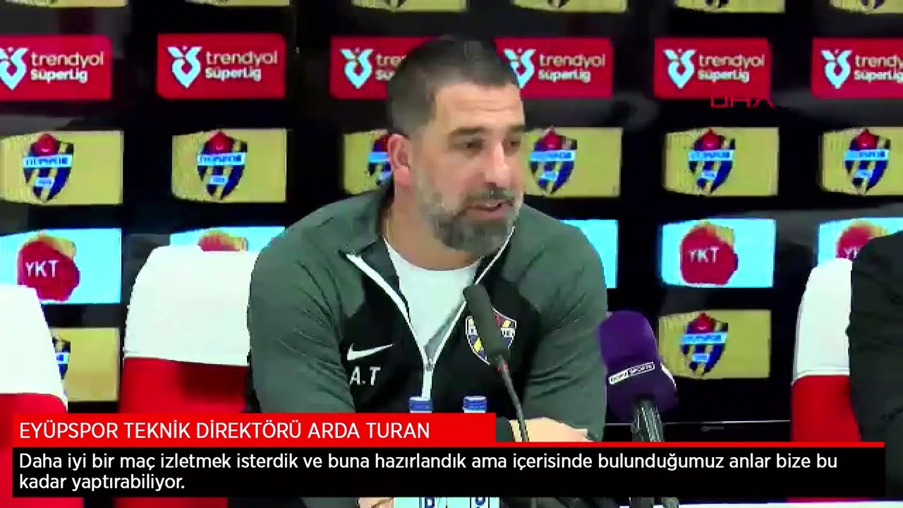 Arda Turan: Daha iyi bir oyun izlettirmek isterdik