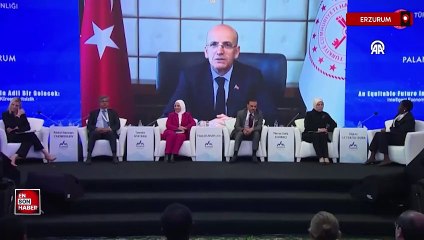 Bakan Şimşek'ten, Palandöken Ekonomi Forumu'na videolu mesaj