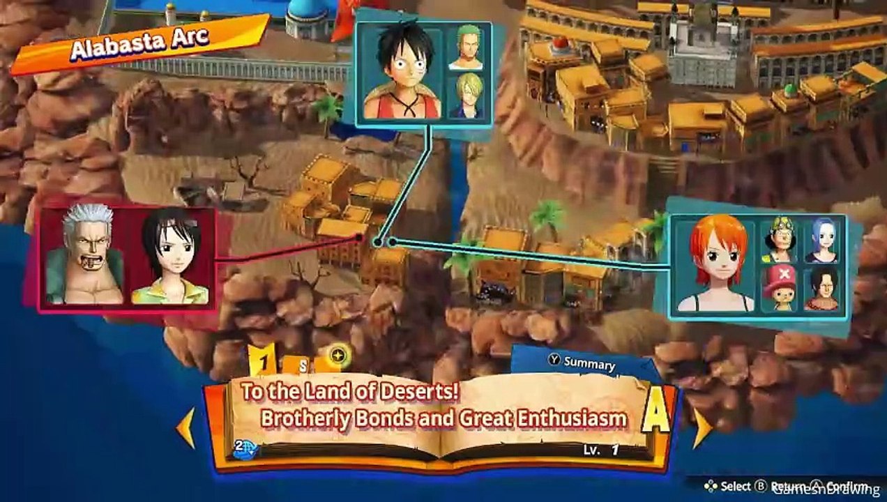 One Piece Pirate Warriors 4 Episode 4 Gameplay Walkthrough No Commentary