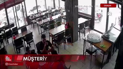 Osmaniye'de lokanta çalışanı, müşteriyi Heimlich manevrasıyla kurtardı