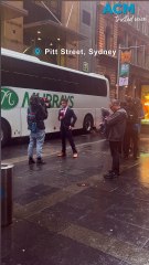 Peter Dutton’s media bus stuck in Sydney