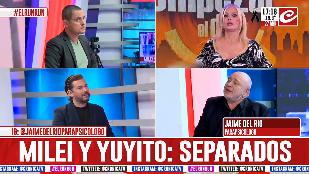 Milei y yuyito