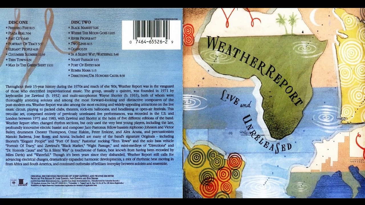 WEATHER REPORT...01 - Freezing Fire