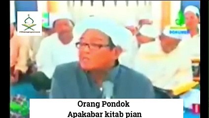 Orang Pondok Apakabar kitab pian
