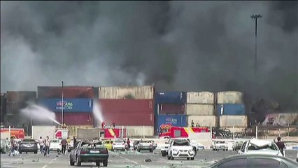 Sube a 40 el balance de muertos en la explosión del mayor puerto comercial de Irán