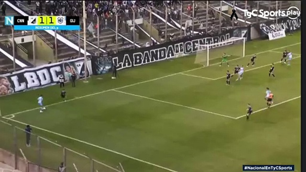 Los goles de la derrota de Central Norte frente a Gimnasia de Jujuy 2 a 1