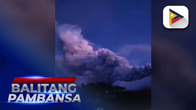 Bulkang Bulusan, pumutok kaninang madaling araw