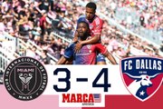 Sin Messi, Inter Miami pierde su invicto | Inter Miami 3 - 4 FC Dallas | Resumen y goles | MLS