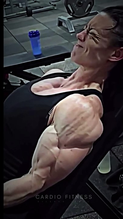 Intense bicep workout for fitness-minded women.