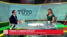 ¿Y la unidad de la oposición?: “Estoy seguro que la gente va a concentrar el voto”, dice Tuto 