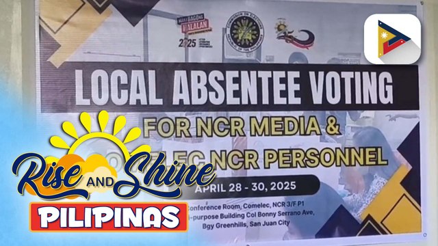 Local absentee voting, magsisimula ngayong araw